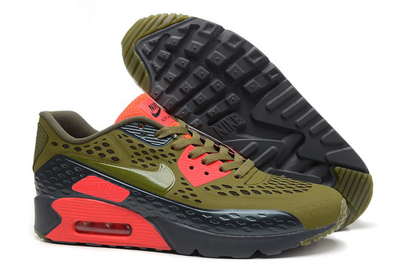 Air Max 90 Ultra BR Mens Shoe Olive / Black / Bright Red